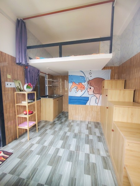 CHDV 30m2 Full Nội thất giá siêu rẻ tiện nghi thoáng mát tại Gò Vấp