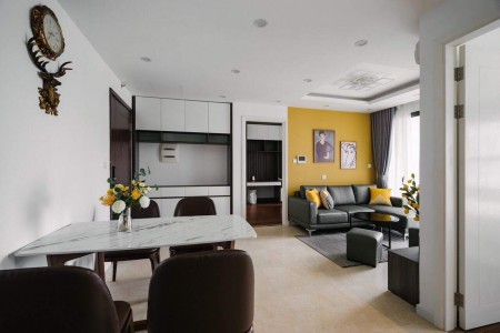 Cho thuê gấp căn hộ tại Vinhomes Dcapitale 15tr/th căn 2 ngủ 2 vs - 0976386380