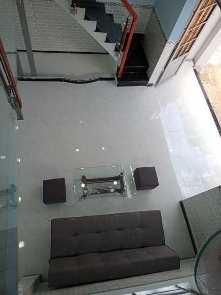 Tôi cần bán nhà 1T1L 56m2 ngã ba Mỹ Hạnh, Hóc Môn, giá chỉ 850tr,SHR
