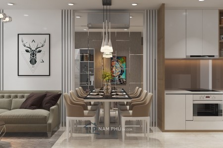 Căn hộ New City 1 Phòng ngủ , nội thất đẹp cho thuê giá 13 triệu bao phí quản lý LH 0909931237