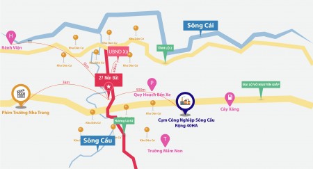 Cơ hội sở hữu ngay đất nền Khánh Hoà, hướng Đông Bắc, sổ hồng