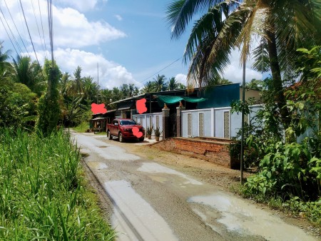 Bán đất mặt tiền huyện lộ 04 Huỳnh Tấn Phát đi vào 400m giá rẻ 3,1tr