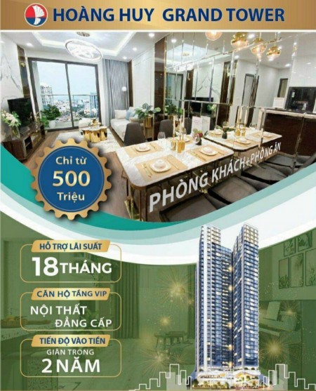 Còn mấy căn chung cư Hoàng Huy chỉ 28tr/m cạnh Vinhome Imperia