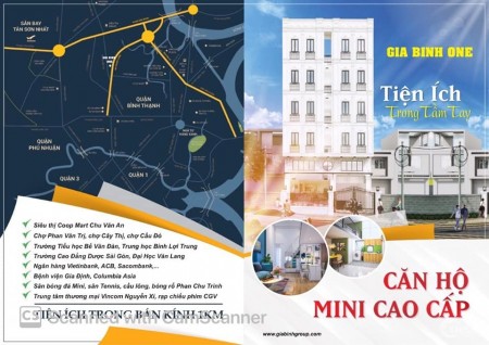 Căn Hộ mini Bình Thạnh 900tr. Nhận nhà cuối năm 2021