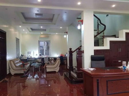 Bán Biệt thự Linh Đàm, Hoàng Mai 210mx3T, mt 12m, nhỉnh 14 tỷ. Đẳng cấp Thượng lưu