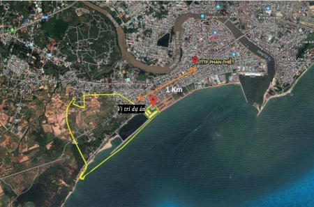 Bán 2 lô liền kề mặt biển Hamubay giai đoạn 1