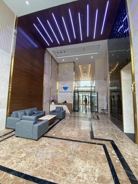 Cho thuê Diamond Riverside - LH: 0911 0990 68, kiến trúc đẹp, còn mới, giảm ngay 500 nghìn
