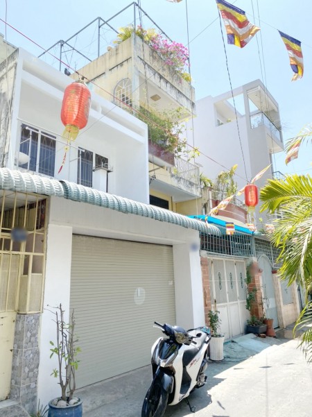 Nhà (4*17m/lầu/4PN) hẻm ôtô Bùi Minh Trực P6 Q8