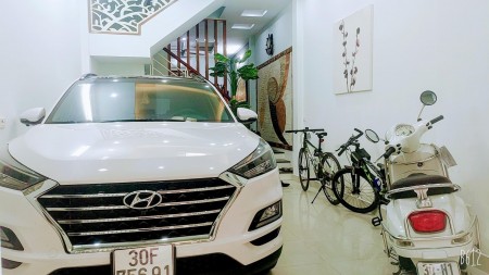 Nhà đẹp Thạnh Xuân dt 53m2, nhỉnh 7 tỷ, phân lô gara ô tô 7 chỗ, 2 mặt thoáng, ngay cạnh học viện an ninh nhân dân