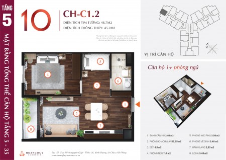 Bán căn hộ 5* tại Hoàng Huy Commerce giá ưu đãi