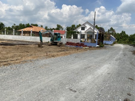Bán đất thổ cư mặt tiền đường Tỉnh lộ 824 Tân Đức Đức Hòa gần cụm khu công nghiệp lớn