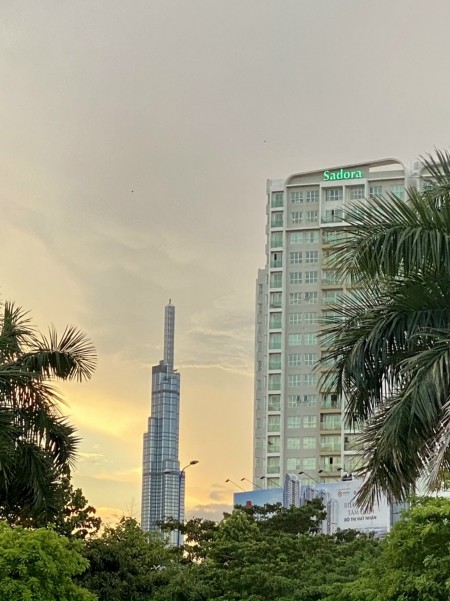 Bán căn góc 3PN dự án Sadora, view toàn khu đô thị Thủ Thiêm và Q1, tuyệt đẹp, giá 10.5 tỷ