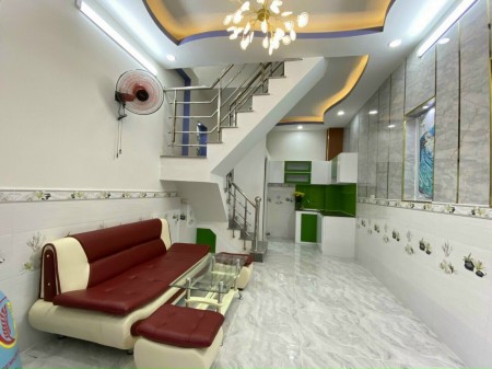Bán nhà nhỏ mà xinh địa chỉ 2174/21 Huỳnh Tấn Phát, Nhà Bè 2PN giá 1,55 tỷ