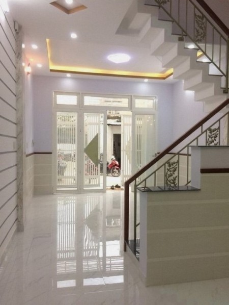 Nhà nở hậu 4,5x12m cuối Lê Văn Khương chưa qua sử dụng thiết kế hiện đại Q12