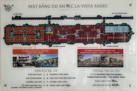 Biệt thự liền kề khu đô thi mới FLC La Vista Sadec, bàn giao sổ đỏ