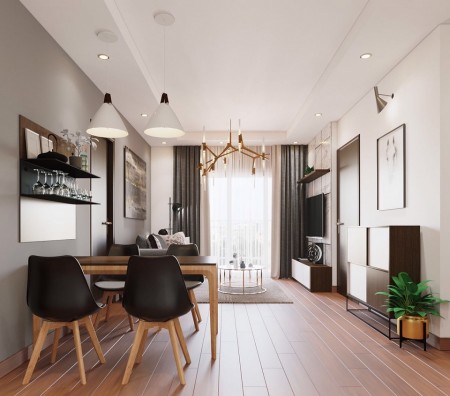 Chỉ 690 triệu sở hữu ngay căn 2 ngủ + 1, 2WC, trung tâm quận Hoàng Mai