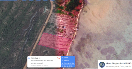 1,3ha Mặt Biển Bãi Bổn Phú Quốc Giá Mùa Covid