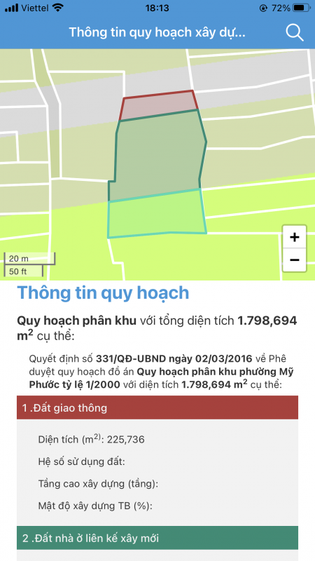 Bán đất tiềm năng Bến Cát, Bình Dương, diện tích 1700m2