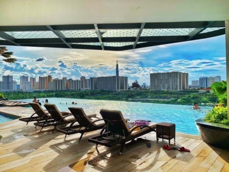 The Sun Avenue 1 pn giá 3.2 tỷ, 2 pn giá 3.6 tỷ, 3 pn giá 4.3 tỷ, bàn giao đủ nội thất