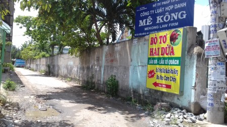 Bán đất An Phú Đông Q12 có 8 nhà trọ, kho ô tô đến nơi, gần sông Vàm Thuật