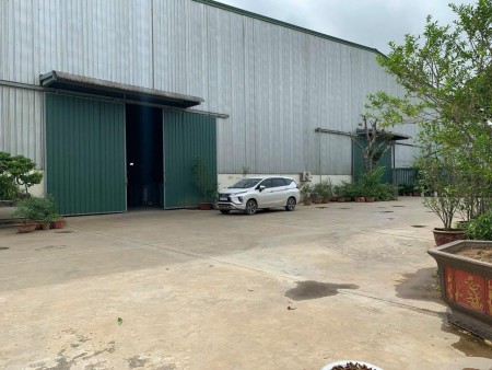 Cho thuê gấp 21.000m2 đất, 6100m2 xưởng mới xây