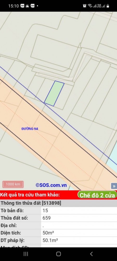 Bán nhanh lô đất HXH Bưng Ông Thoàn- DT: 50m2- 2.75 tỷ