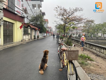 Bán đất 2 mặt tiền view hồ, Vị trí kinh doanh rất tốt tại thôn Ngọc Chi Vĩnh Ngọc Đông Anh Hà Nội