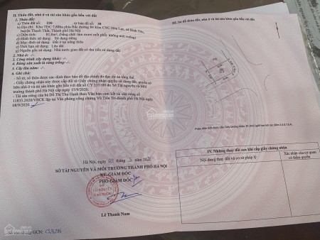 Cần bán lô đất thôn Linh Sơn, xã Bình Yên, Thạch Thất, khu dân cư