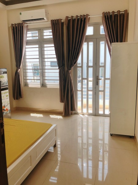 PHÒNG TRỌ FULL NỘI THẤT HOÀNG HOA THÁM BT4tr/tháng
