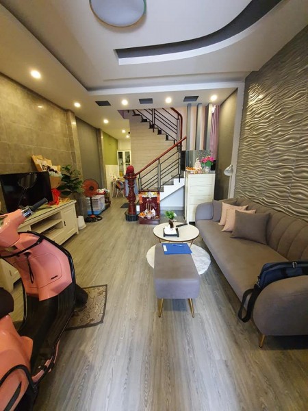 Bán nhà riêng hẻm xe hơi hẻm nhựa 5m, dt 5m, 2 tầng, giá 4.8 tỷ, Phạm Văn Chiêu, phường 9, Gò Vấp