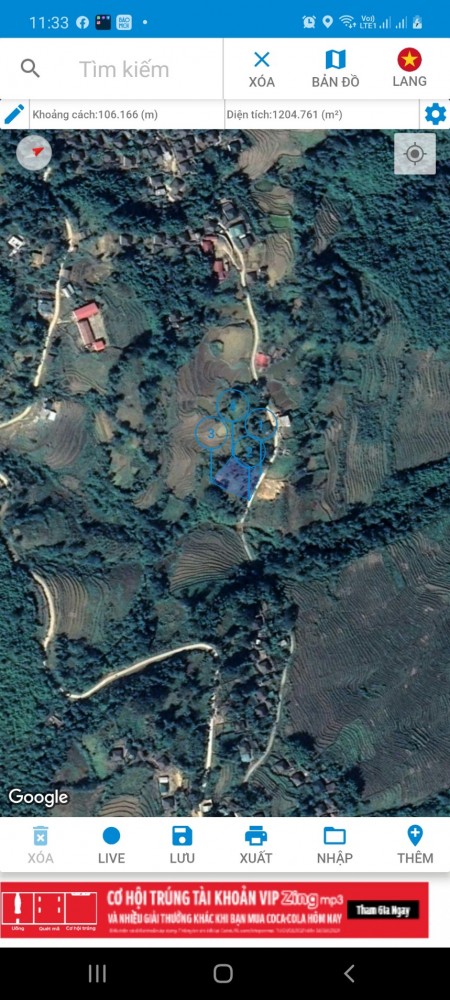 Bán mảnh 1200m2 Thôn Sín Chải – Ytý (SaPa 2)