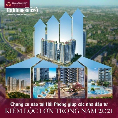 Camellia Hoàng Huy Commerce tòa trung tâm sắp ra mắt mở bán, thanh toán theo đợt