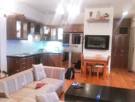 Cho thuê căn hộ Khu Vườn Đào, DT 60m2, 1PN giá 9 triệu/tháng. LH 0966286718