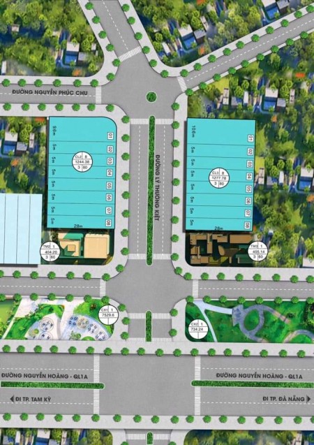 Bán lô đất mặt tiền Lý Thường Kiệt, phường Hoà Thuận, thành phố Tam Kỳ, đường lớn 30m