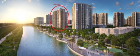 Bán căn hộ 2 pn + 1, dtsd 59m2, giá 33 tr/m2, giá 1 tỷ 950, ki HĐMB trực tiếp chủ đầu tư, Vinhomes Ocean Park
