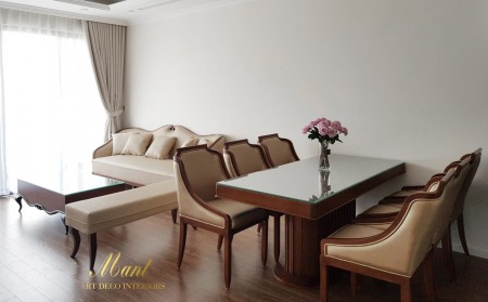 Cho thuê căn hộ Sunshine Riverside, dtsd 83.51m2, 3 phòng ngủ, miễn trung gian