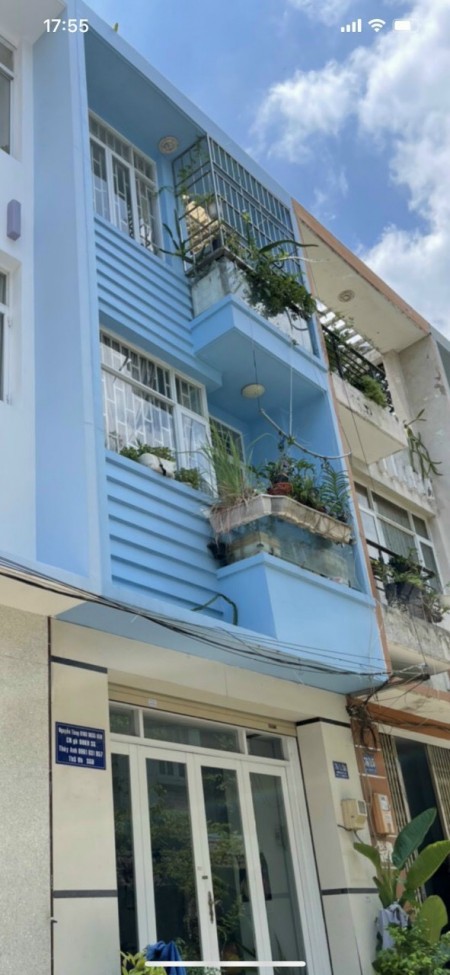 Nhà bán sổ riêng 2 lầu hẻm 76/3A Dương Cát Lợi ,Thị Trấn Nhà Bè, liền kề Q7