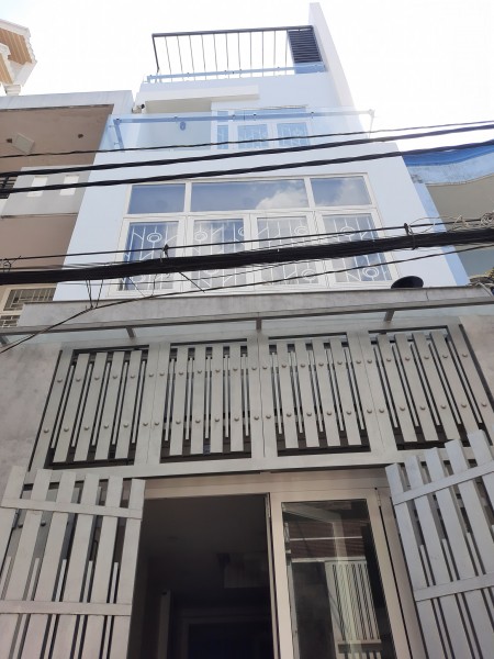 Bán nhà hẻm 7M thông hẻm Phan Huy Ích dt 60m2 có thang máy
