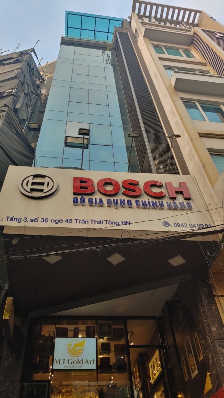 Bán tòa văn phòng Trần Thái Tông, dt 65m2, 9 tầng giá bán 25 tỷ