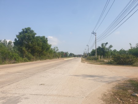 Bán đất mặt tiền đường bắc nam, huyện phù cát, bình định. Tiện làm kho xưởng