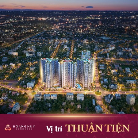 Hoàng Huy Comerce - Tam hoa may mắn, vượn khí sinh tài, chiết khấu cao