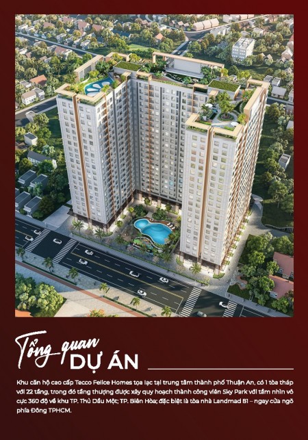 Chung cư Tecco Bình Dương cần bán căn hộ giá rẻ An Phú, Thuận An