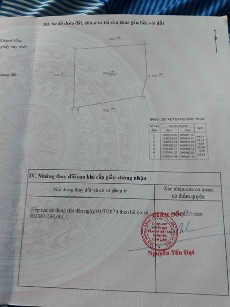 Chính chủ cần bán lô đất 5200m2 có thổ cư, thoả thuận chính chủ