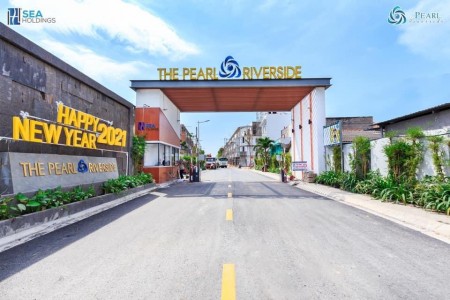Nhà phố compound The Pearl Riverside ven sông Vàm Có, sổ riêng