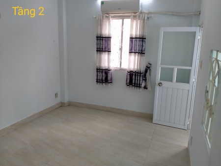 Cho thuê nhà HXT Trần Văn Quang P.10, Tân Bình - Trệt lửng 2 lầu, sân thượng Giá thuê 15 triệu