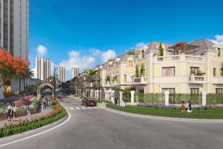Bán shophouse 80mx4T ven sông An Lạc Green Syphony 0817222333