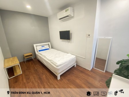 Cho thuê căn hộ giá rẻ đường Trần Đình Xu Quận 1, có sẵn đồ