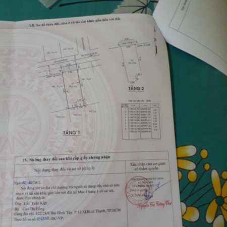 Cần bán gấp nhà hẻm xe ba gác đường 46, phường hiệp bình chánh, thủ đức