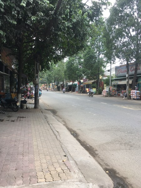 Nhà 1 trệt 1 lầu MẶT TIỀN đường Bùi Hữu Nghĩa, Hoá An, SHR thổ cư, gần HDbank