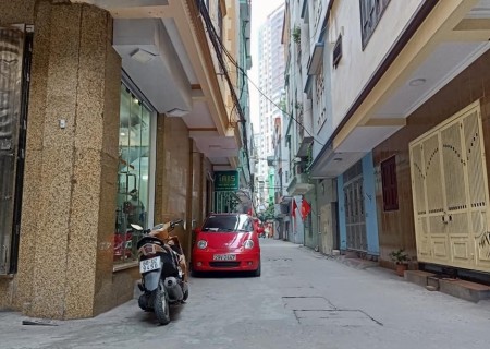 48m2-Nhà Đẹp Phố Kim Đồng-Hoàng Mai-Phân Lô-Gara Ô Tô